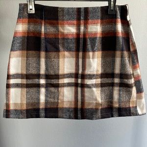 Plaid Skirt